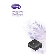 BenQ LU9235 manual cover