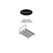 Crosley CF92001-501 Bed manual cover