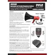 Pyle PMP64VC Megaphone manual cover