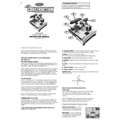 Radica Mattel Play TV Jr Construction I2041 Toy manual cover