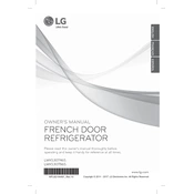 LG LMXS30746S Refrigerator manual cover