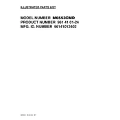 McCulloch M6553CMD manual cover