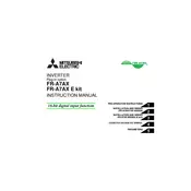 Mitsubishi FR-A7AX E Inverter manual cover