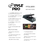 Pyle PPDLWW1 Pedal manual cover