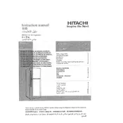 Hitachi R-Z370AT6 Refrigerator manual cover