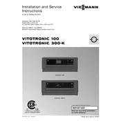 Viessmann Vitotronic 300-K MW1B Control Unit
