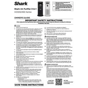 Shark HC500-450 Air Purifier manual cover