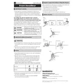 Shimano Claris FD-R2000-B Front Derailleur manual cover