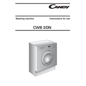 Candy CWB 1462DN1-S manual cover