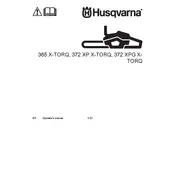 Husqvarna 365 X-TORQ Chainsaw manual cover