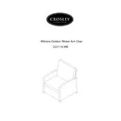 Crosley CO7116-WB Chair manual cover