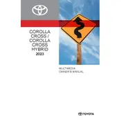 Toyota Corolla Cross Multiimedia 2023 SUV manual cover