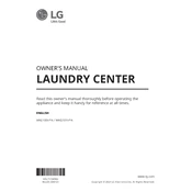 LG WKE100HWA WKE100HWA.ABWEEUS Washing Machine manual cover