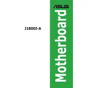 ASUS J1800I-A Motherboard manual cover