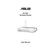 ASUS RT-G32 Router manual cover