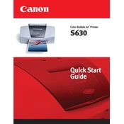 Canon Color Bubble Jet S630