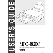 Brother MFC-4820C manual cover