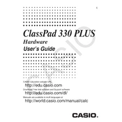 Casio ClassPad 330 Plus Operating System manual cover