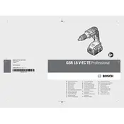 Bosch 0 601 9C8 004 Drill manual cover