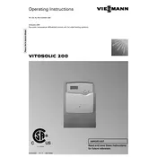 Viessmann Vitosolic 200 Control Unit