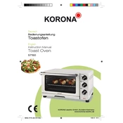 Korona 57150 Oven manual cover