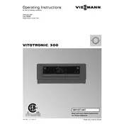 Viessmann Vitotronic 300 GW5B Control Unit manual cover