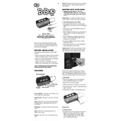 Radica Mattel B-BOP I6012 Toy manual cover