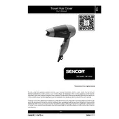 Sencor SHD 6400B Hair Dryer manual cover