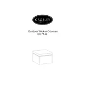 Crosley CO7149 Ottoman manual cover