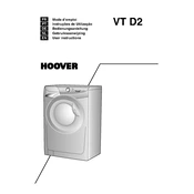 Hoover VT 912D22 1-S manual cover