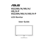 ASUS VS229H-P Monitor manual cover