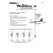 Davis WindTrak15 3150 Wind Direction Indicator manual cover