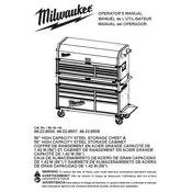 Milwaukee 48-22-8556 Cabinet manual cover