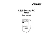 ASUS K5130 CPU manual cover