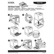 Xerox Phaser 6180 550-Sheet Feeder Printer manual cover