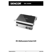 Sencor SBG 5030BK Grill manual cover