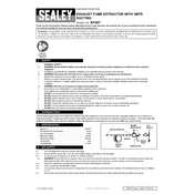 Sealey EFS07 Extractor manual cover