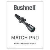 Bushnell MP6245BF8 Scope manual cover