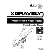 Gravely 985 Series 985307 1999 Tractor manual cover