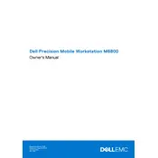 Dell Precision M6800 Workstation manual cover