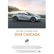 Buick Cascada 2018 manual cover