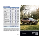 Hyundai Santa Fe 2014 SUV manual cover