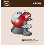 Krups KP210050 Coffee Machine manual cover