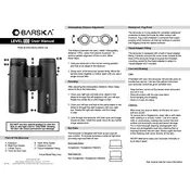 Barska Level ED AB12290 Binoculars manual cover