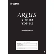 Yamaha Arius YDP-142 Piano manual cover