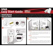 Aztech HL129EP HomePlug manual cover