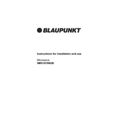 Blaupunkt 5MG16199GB manual cover