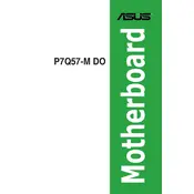 ASUS P7Q57-M DO Motherboard manual cover