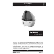 Sencor SHF 910BL Humidifier manual cover