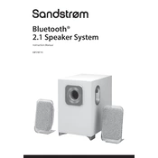 Sandstrom SSP21BT19 manual cover